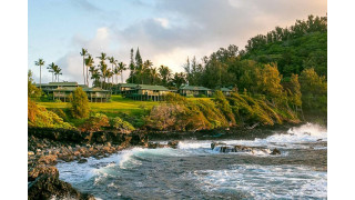 Travaasa Hana, Hana, Hawaii yên tĩnh hơn, hoàn chỉnh với những thác nước nằm gọn trong những khu rừng